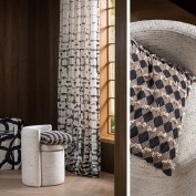 Stof Ikaku en gordijn Asahi